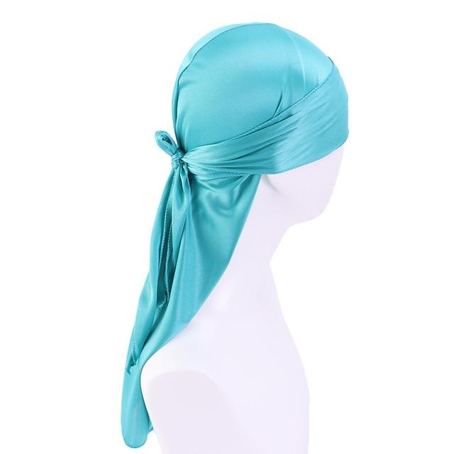 Light blue durag satin