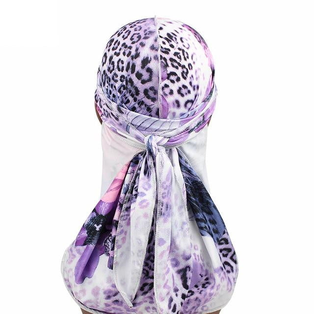 durag velours motif léopard main image 1