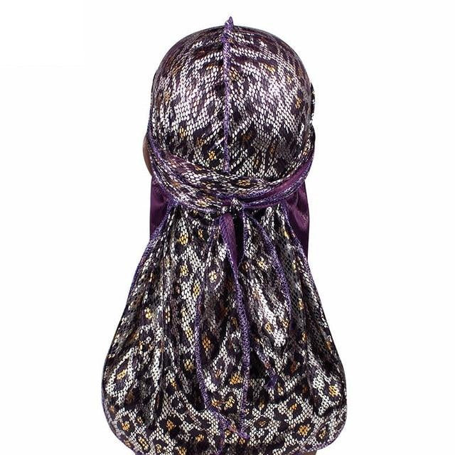 durag velours motif léopard main image 0
