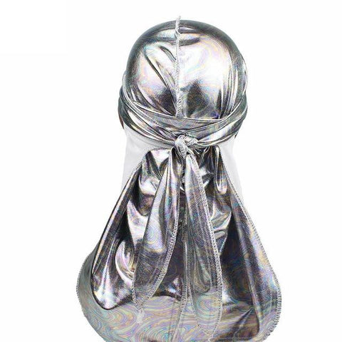 Durag de plata fluorescente | Taller de durag & Durag-Shop