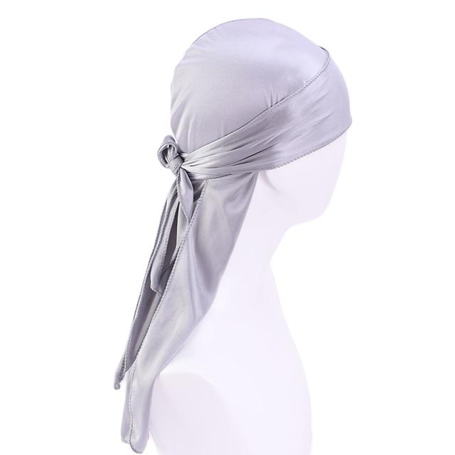 Silver durag satin | Durag-Shop