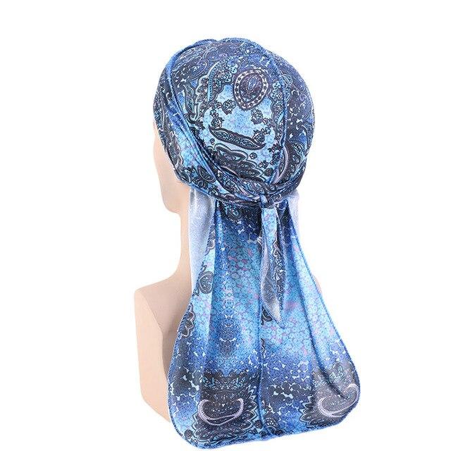 durag velours femme bleu ciel