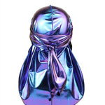 Durag bleu et violet fluorescent - Durag-Shop