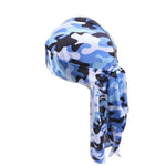 Durag bleu camouflage - Durag-Shop