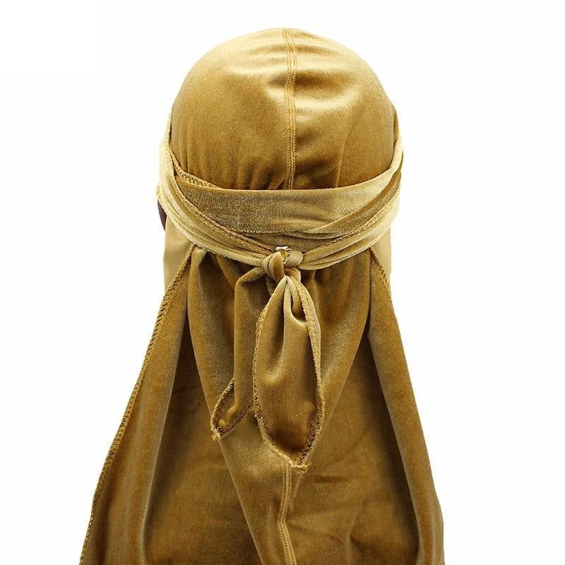 Duraj Golden velvet durag seamless | Durag-Shop