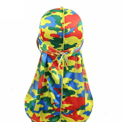 Durag multicolore camouflage - Durag-Shop